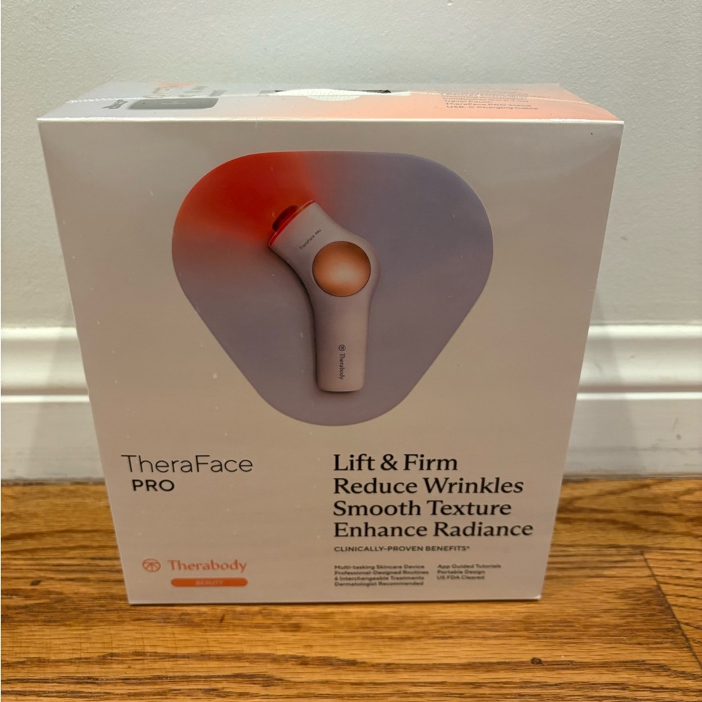 Therabody TheraFace PRO Multi-Use Facial Health Device White Factory Sealed NeW